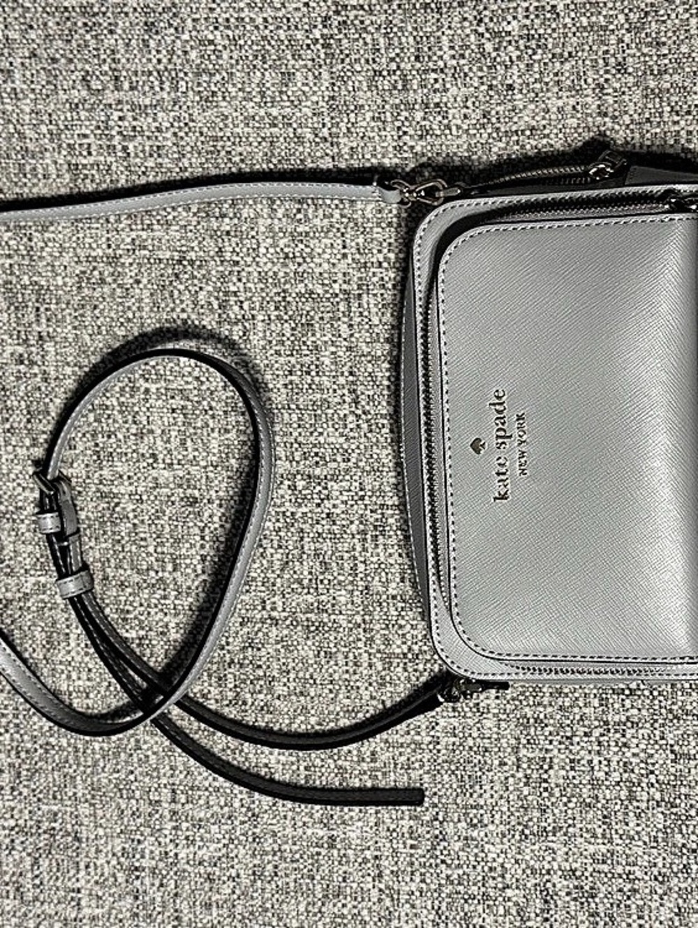 kate spade new york Knott medium crossbody bag Crossbody Bag in Gray Like New